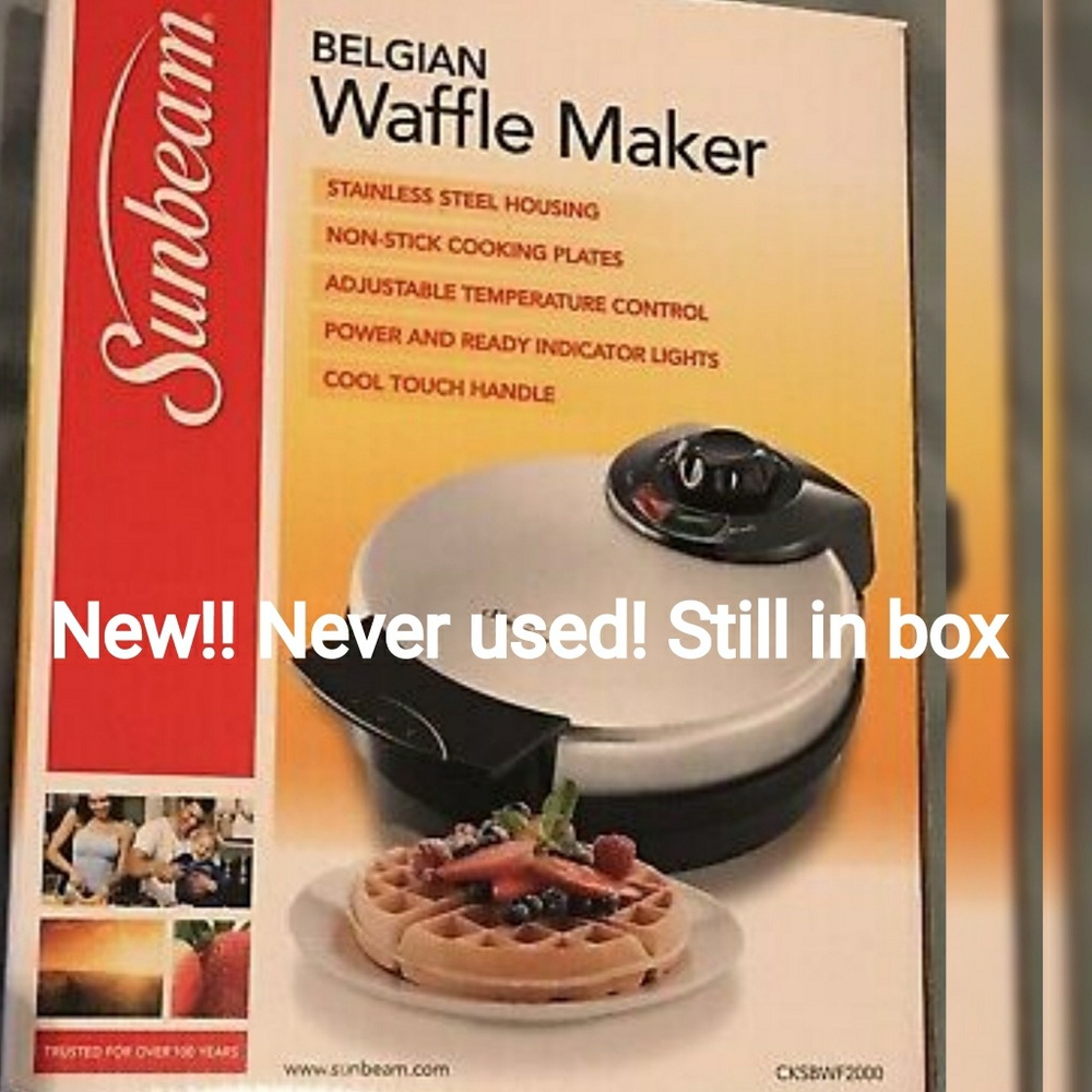 Sunbeam Belgian Waffle Maker
